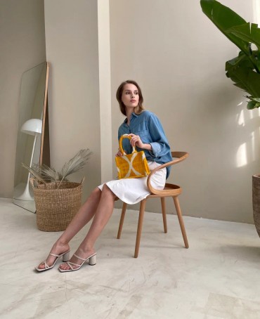 Шелковый тоут Petit (S) FELICITAE VITAE! (Манговый щербет) FELICITAE.VITAE/S